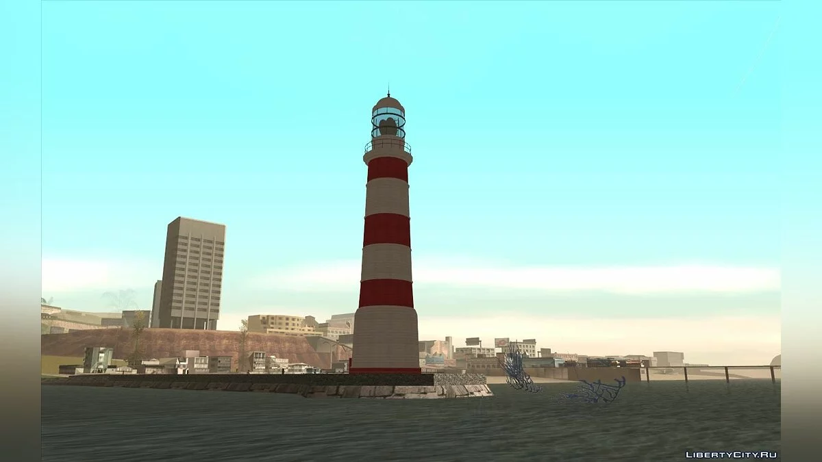 Farol do jogo Baumaschinen-Simulator 2012 / GTA San Andreas