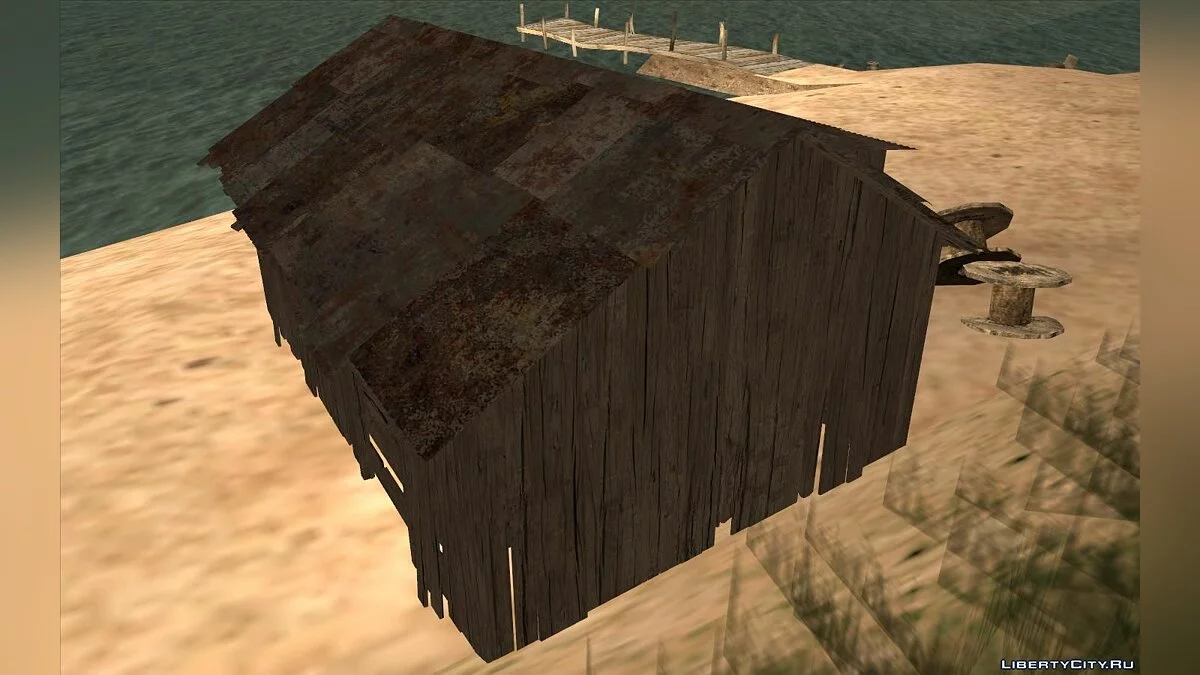 Nova Cabana na Lagoa do Pescador / GTA San Andreas