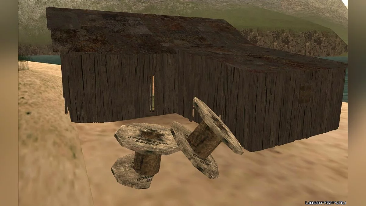 Nova Cabana na Lagoa do Pescador / GTA San Andreas