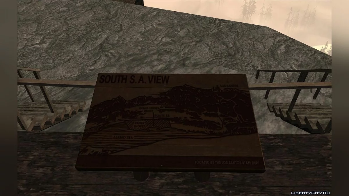 GTA 5 Props on Mount Chiliad / GTA San Andreas