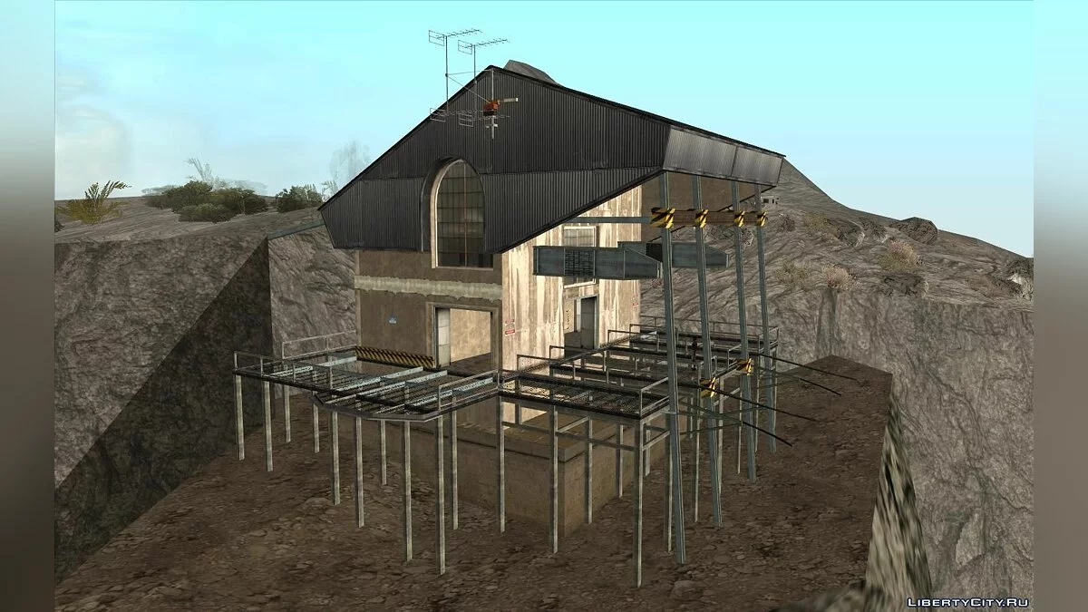GTA 5 Props on Mount Chiliad / GTA San Andreas