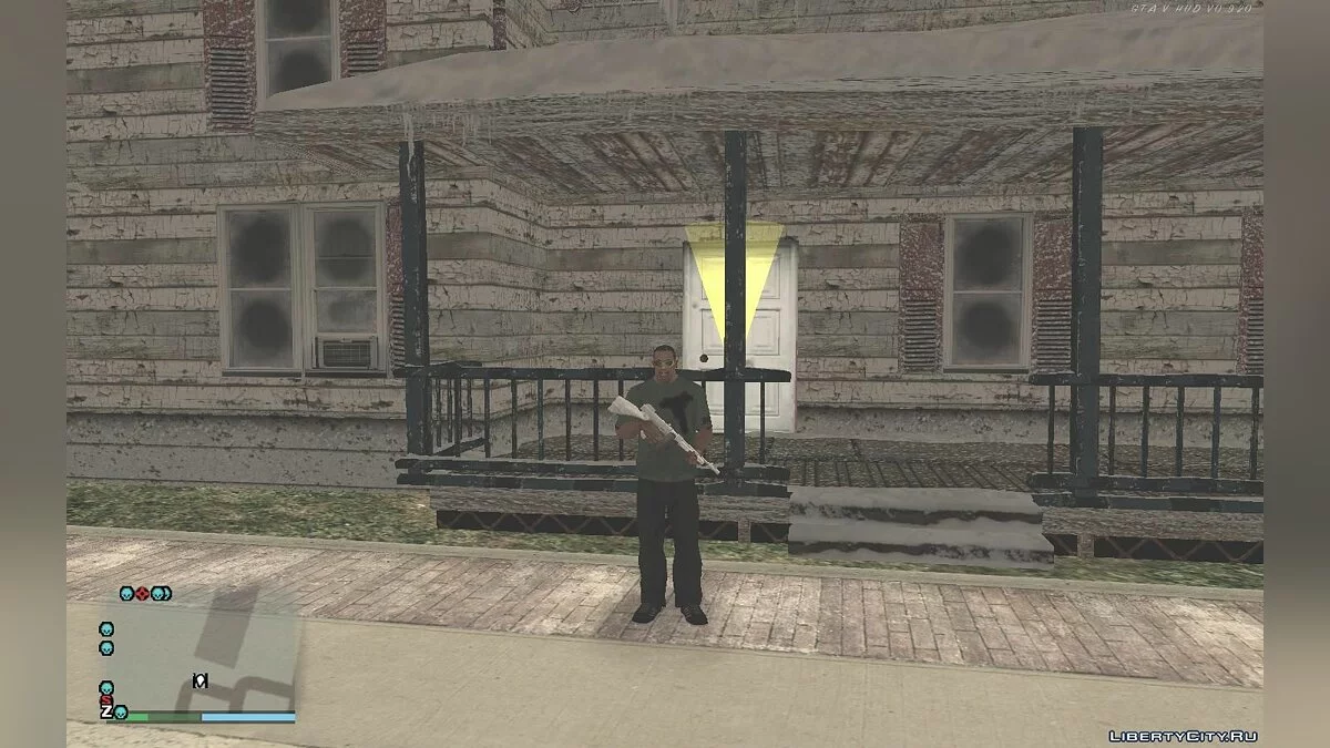 Maison de GTA 5 (North Yankton) / GTA San Andreas