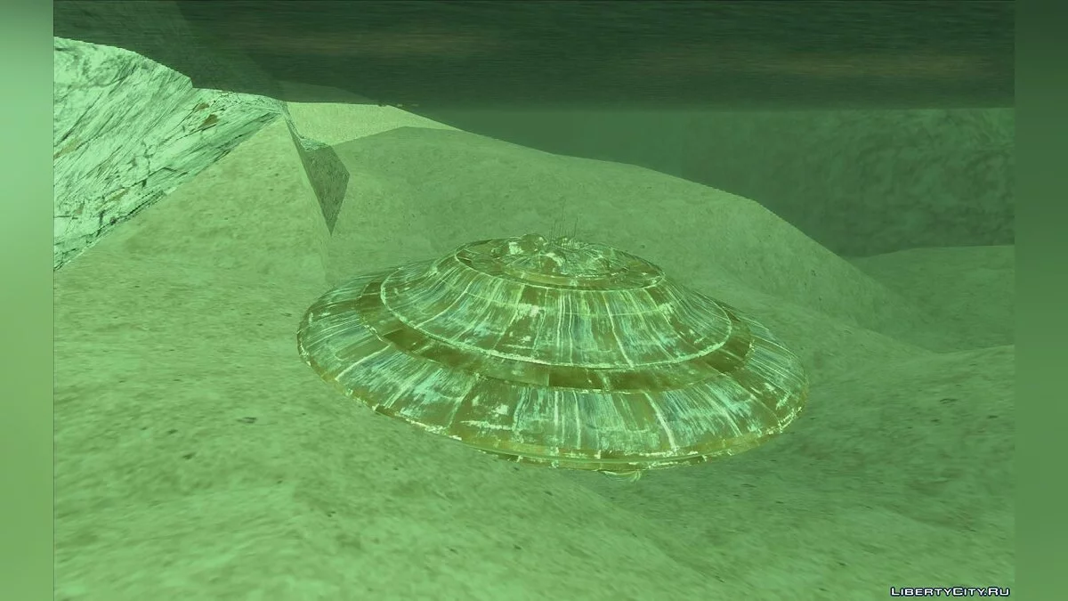 GTA 5 Cargo Plane Underwater + UFO / GTA San Andreas