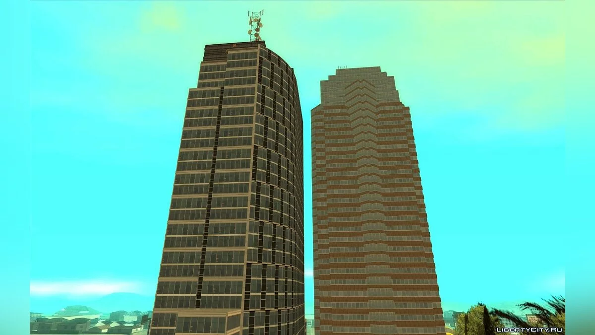 GTA 5 Richards Majestic - Weazel Plaza / GTA San Andreas