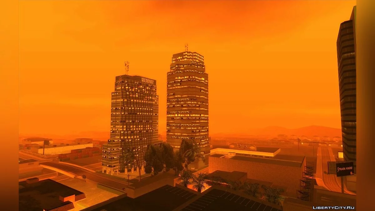 GTA 5 Richards Majestic - Weazel Plaza / GTA San Andreas