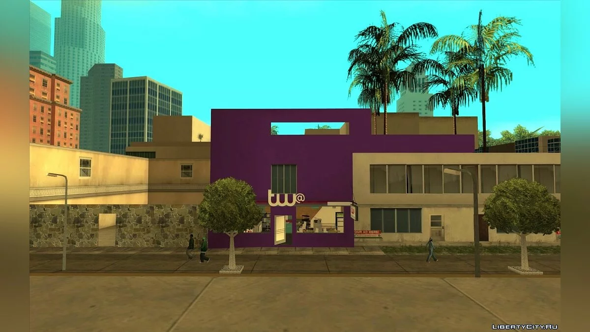 GTA 4 Internet Cafe / GTA San Andreas