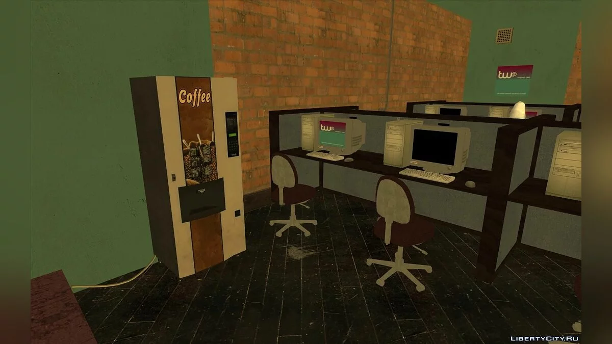 GTA 4 Internet Cafe / GTA San Andreas