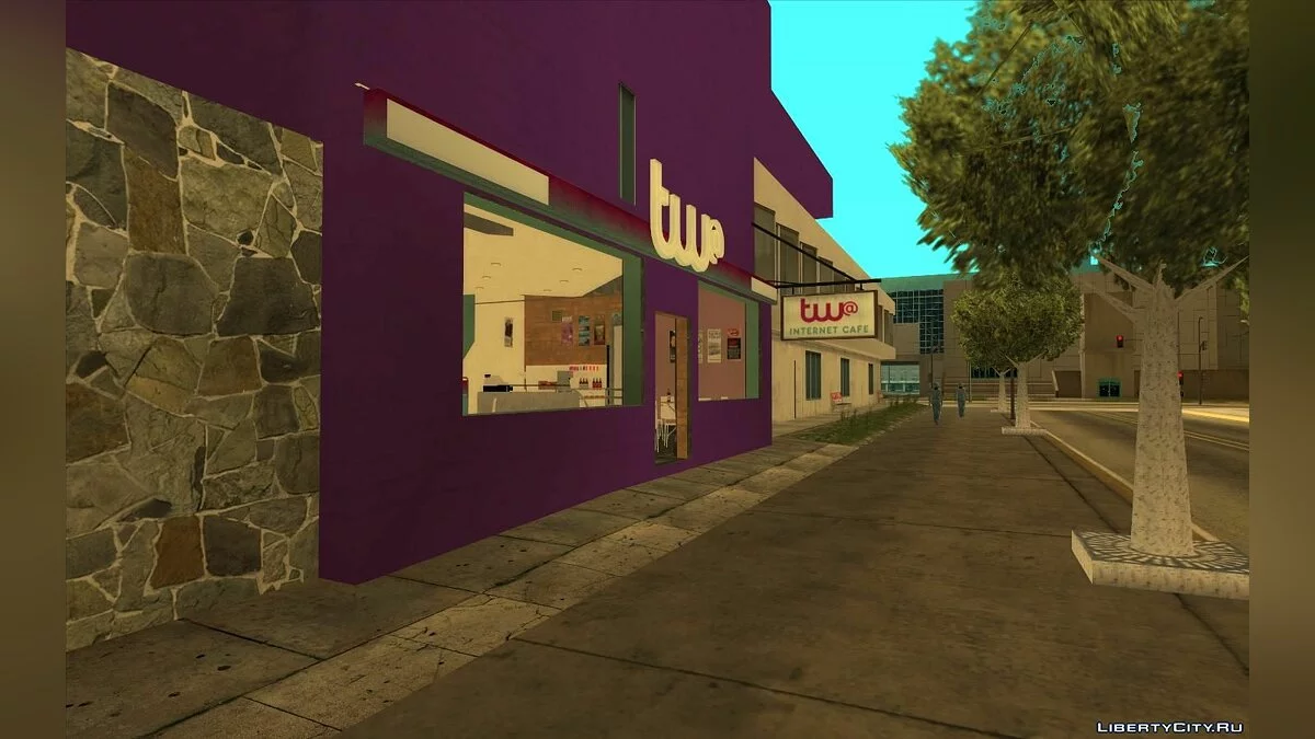 GTA 4 Internet Cafe / GTA San Andreas