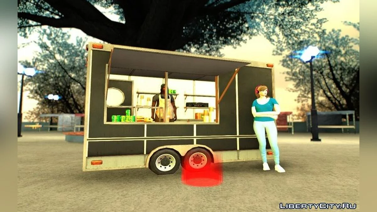 Ларьки з фастфудом з GTA 5 / GTA San Andreas