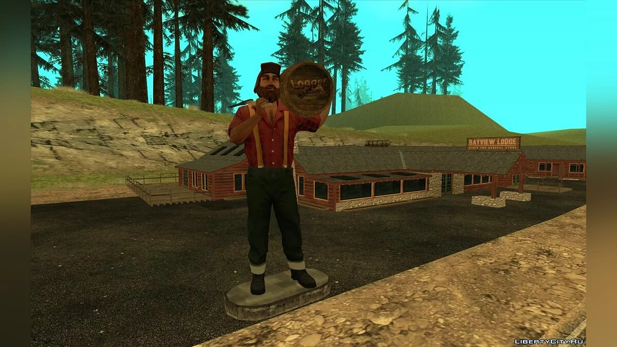 Lodge Bayview de GTA 5 / GTA San Andreas