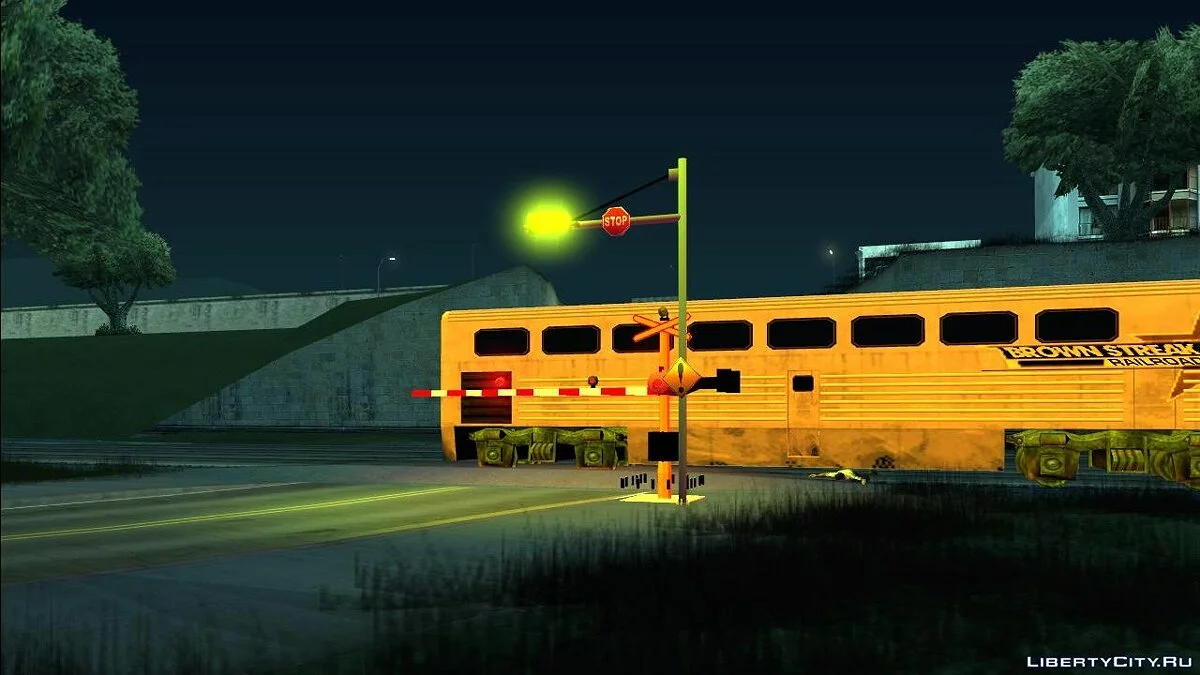 新的铁路道口障碍装置 / GTA San Andreas