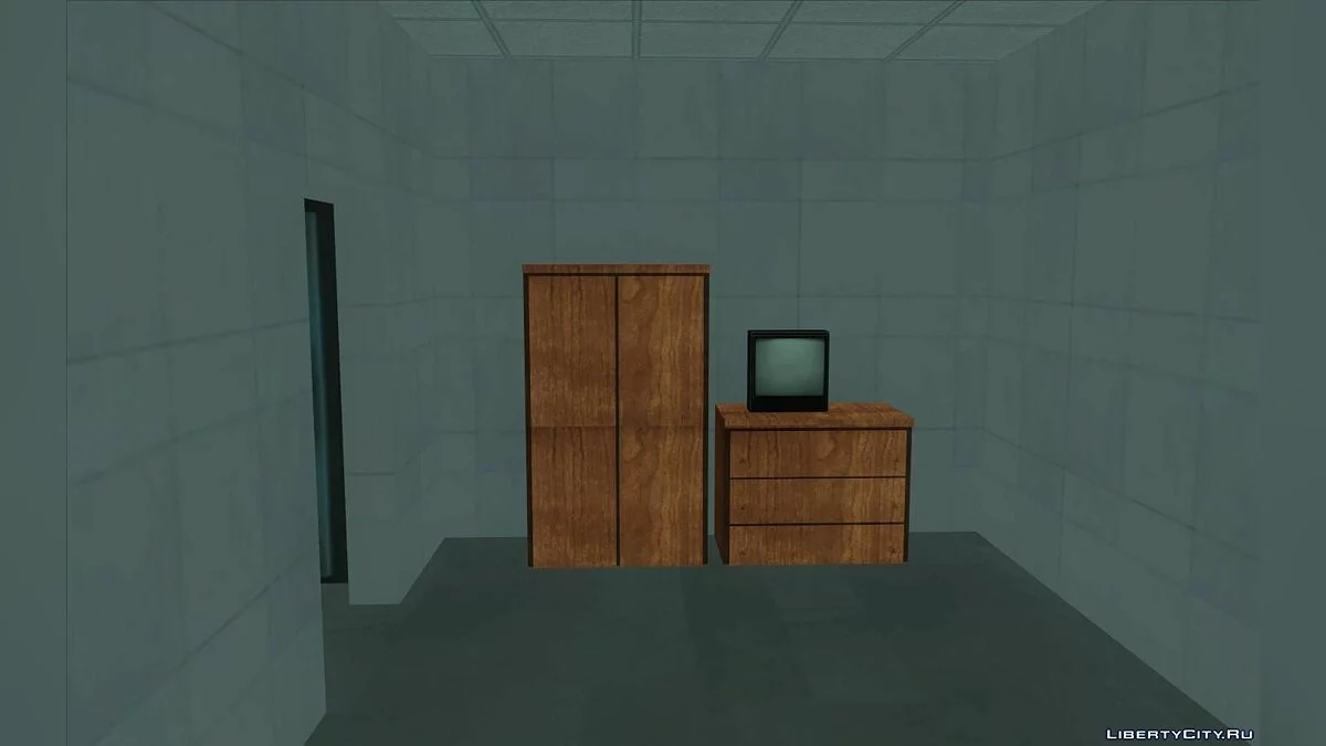 Новий дім для збереження в Парадизо (гараж і інтер'єр) V1.0 / GTA San Andreas