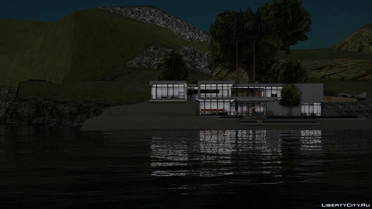 Вілла (Інтер'єр, збереження, гараж) V1 / GTA San Andreas