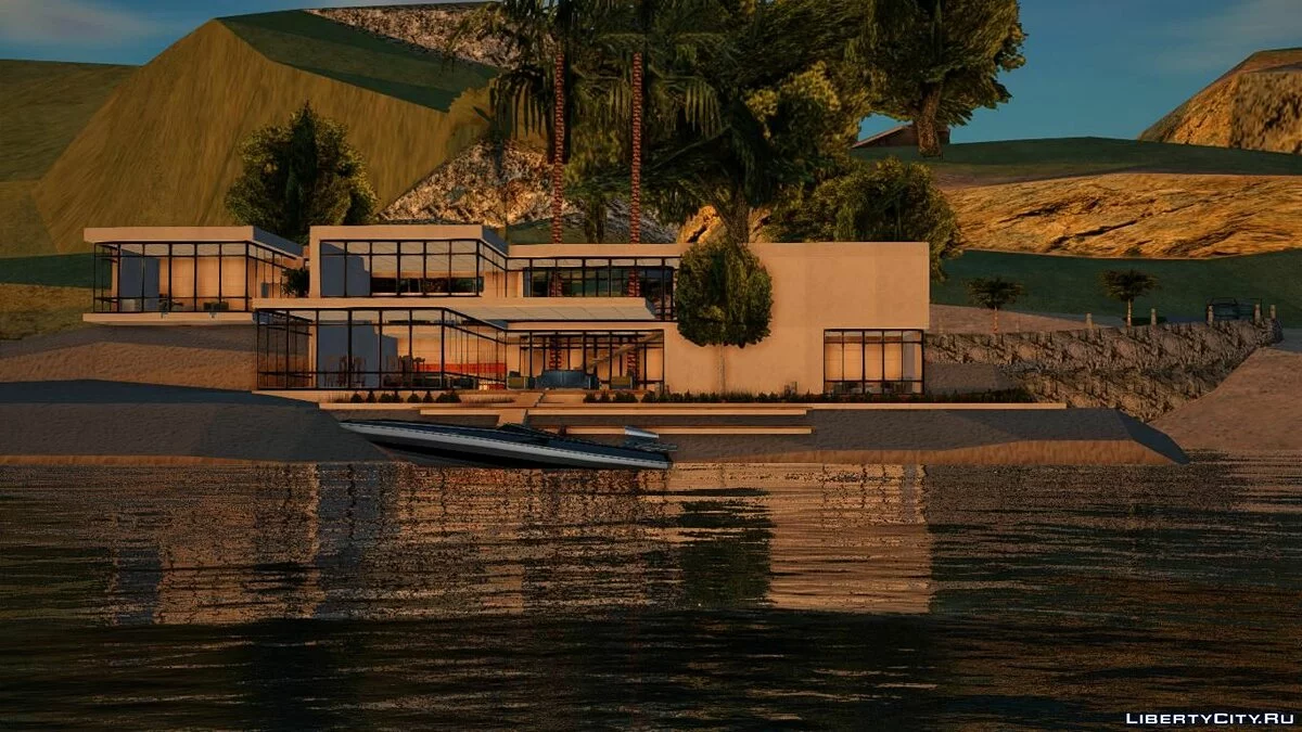 Вілла (Інтер'єр, збереження, гараж) V1 / GTA San Andreas