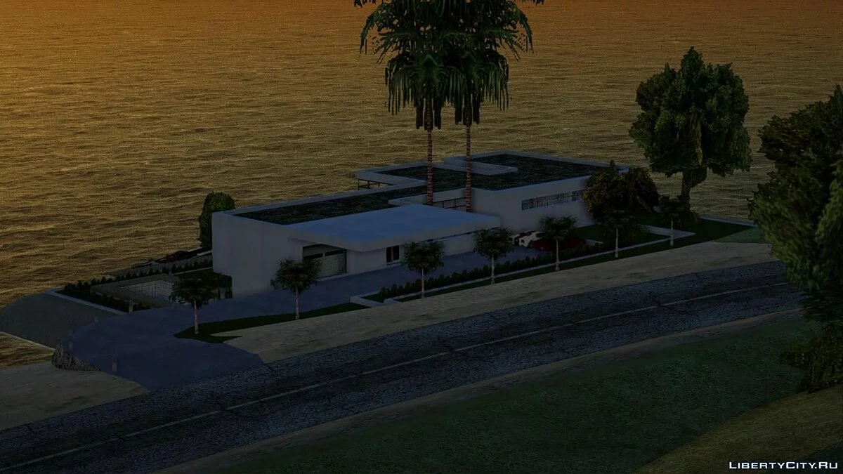 Вілла (Інтер'єр, збереження, гараж) V1 / GTA San Andreas