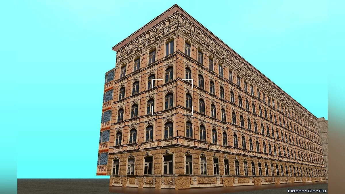 5-story house in 19th-century style / GTA San Andreas