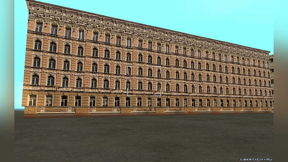 5-story house in 19th-century style / GTA San Andreas