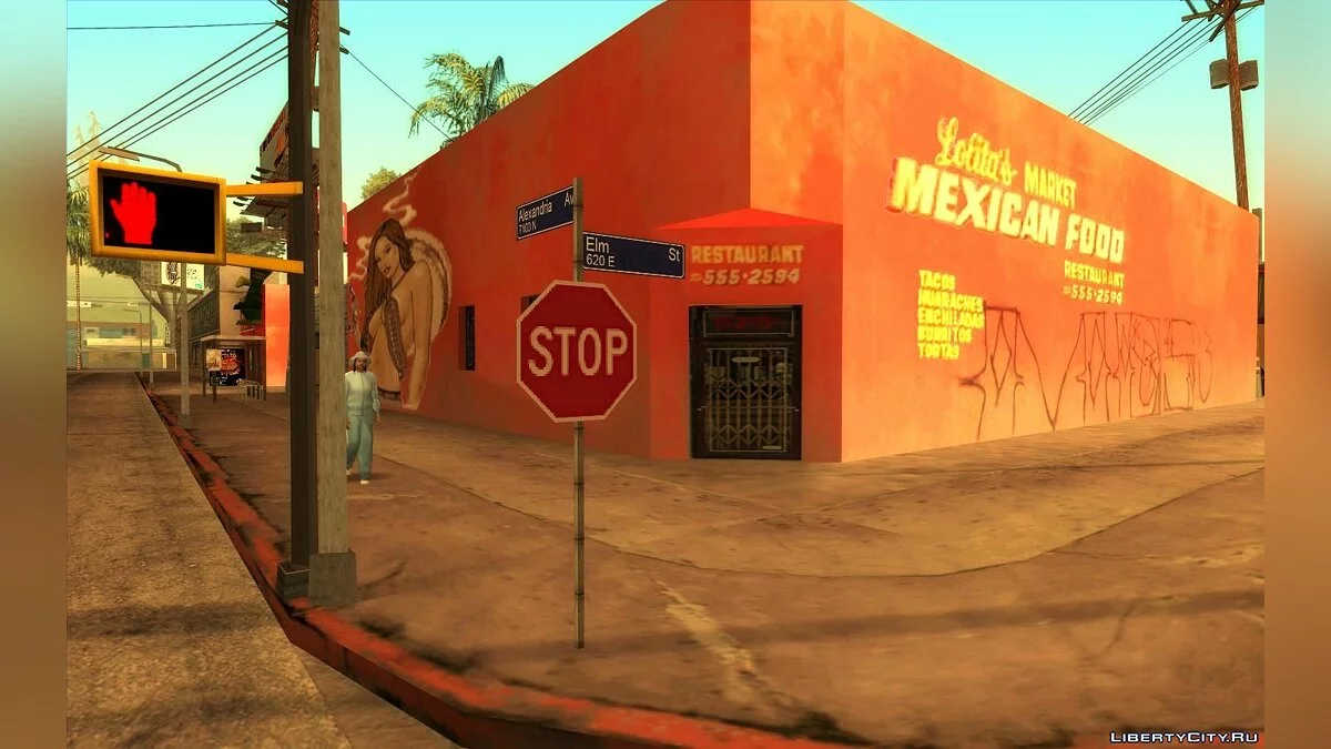 Modification of East Los Santos / GTA San Andreas
