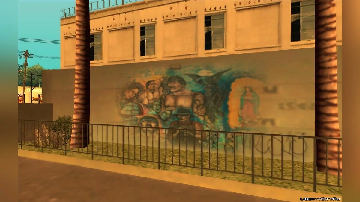 Modification of East Los Santos / GTA San Andreas
