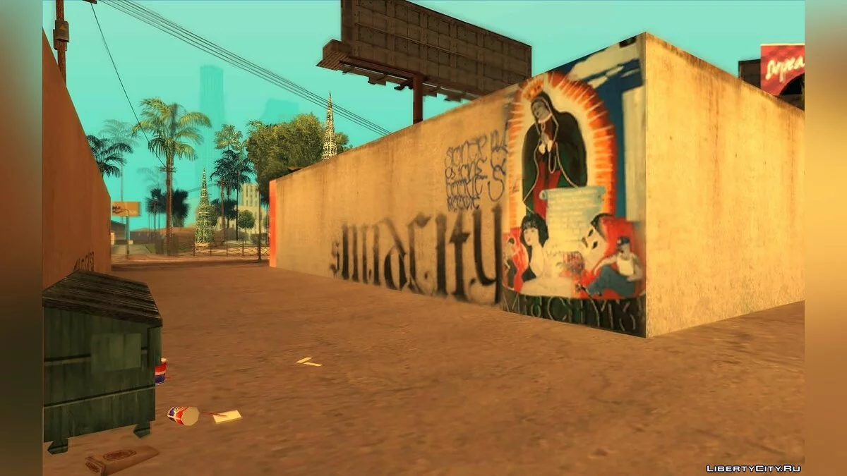 Modification of East Los Santos / GTA San Andreas