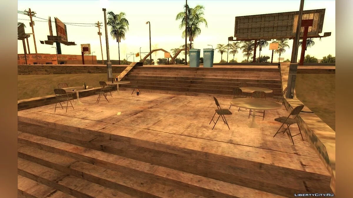 Modification of East Los Santos / GTA San Andreas