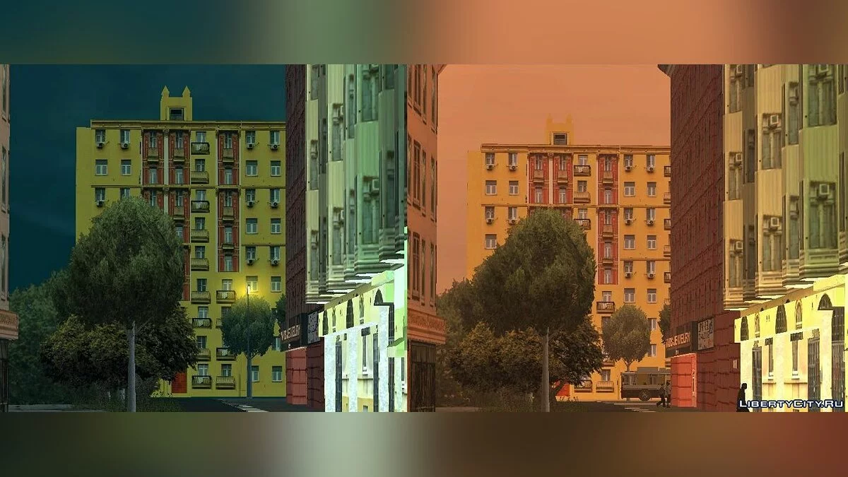 Stalinist House from the 1940s in Moscow / GTA San Andreas