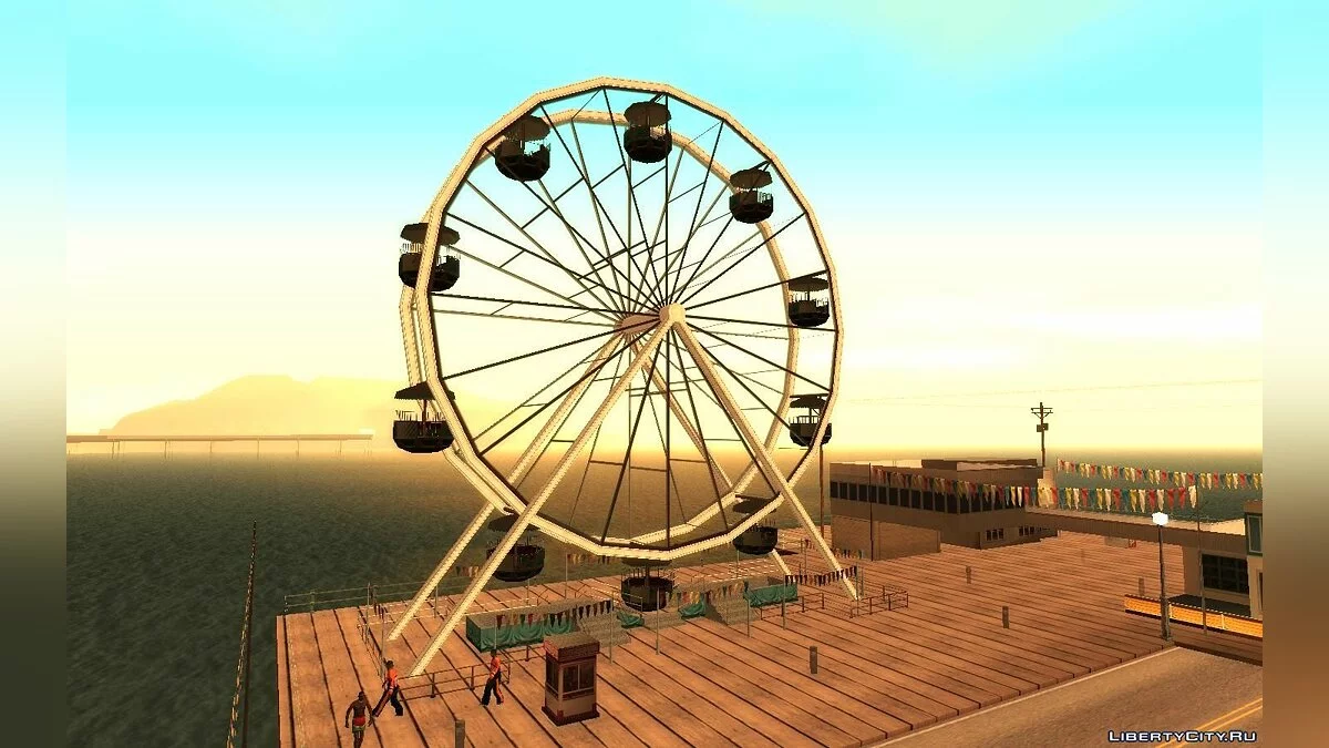 Новое колесо обозрения  / GTA San Andreas