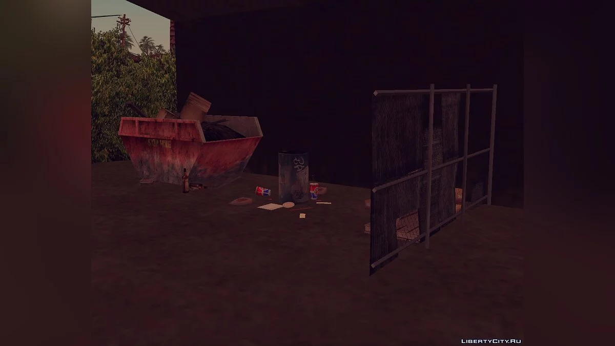 Debris Beneath the Bridge / GTA San Andreas
