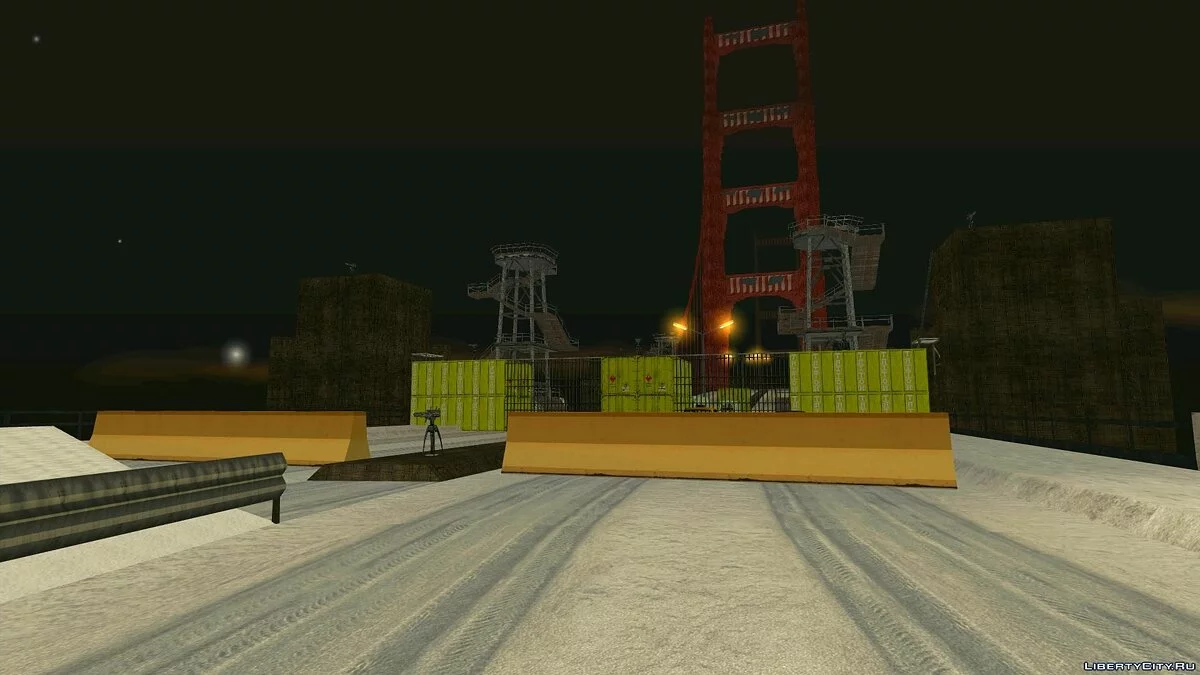 Pos pemeriksaan San Fierro - Tierra Robada (Final) / GTA San Andreas