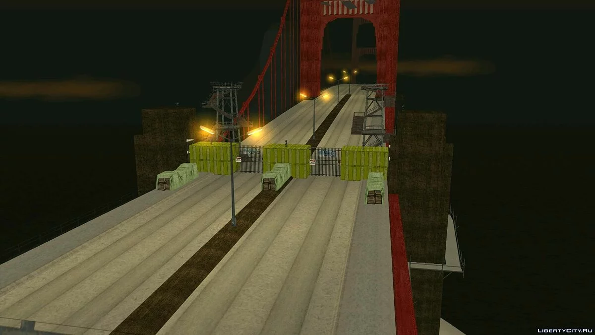 Pos pemeriksaan San Fierro - Tierra Robada (Final) / GTA San Andreas