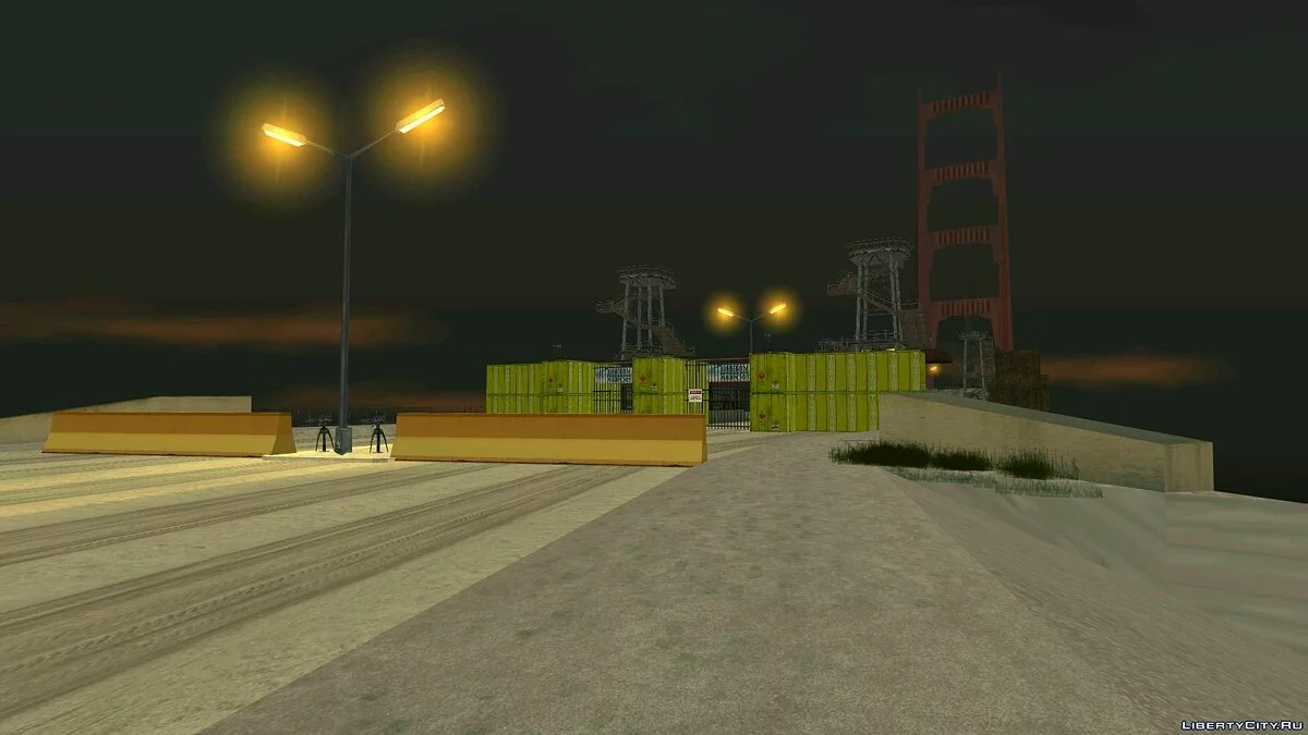 Pos pemeriksaan San Fierro - Tierra Robada (Final) / GTA San Andreas