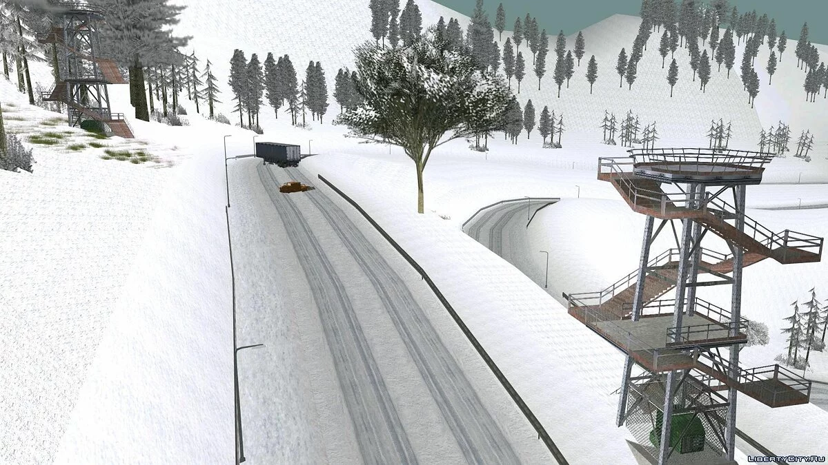 Pos pemeriksaan San Fierro - Tierra Robada (Final) / GTA San Andreas