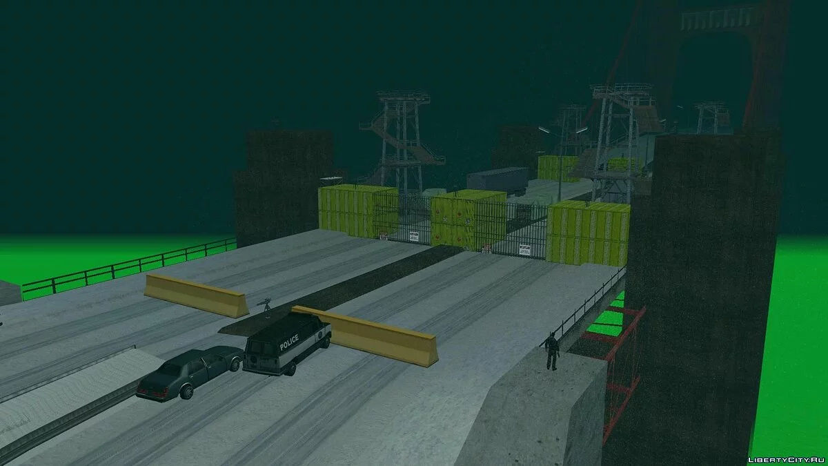 Pos pemeriksaan San Fierro - Tierra Robada (Final) / GTA San Andreas