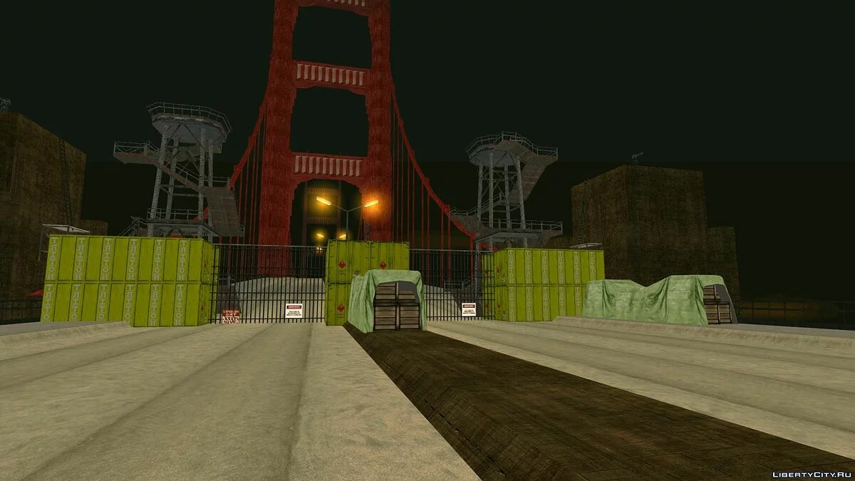 Pos pemeriksaan San Fierro - Tierra Robada (Final) / GTA San Andreas