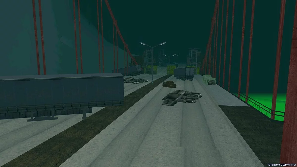 Pos pemeriksaan San Fierro - Tierra Robada (Final) / GTA San Andreas