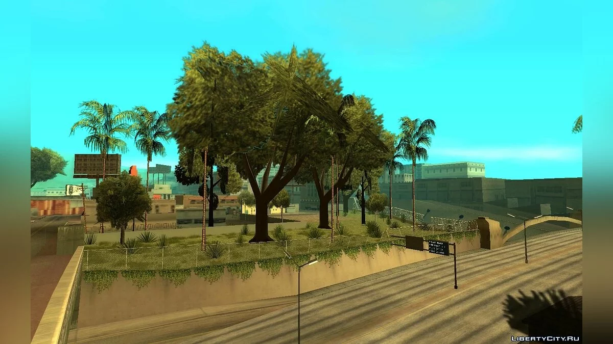 Зелений шматок v1.37 (більше дерев) / GTA San Andreas