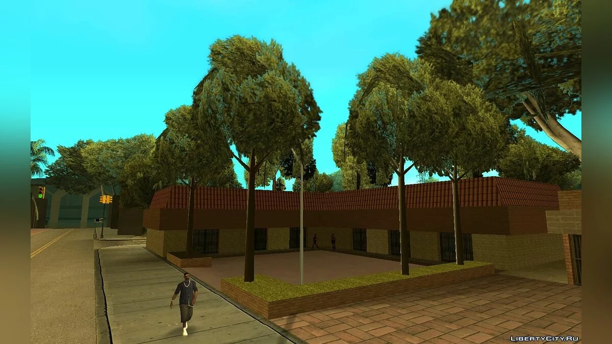 Зелений шматок v1.37 (більше дерев) / GTA San Andreas