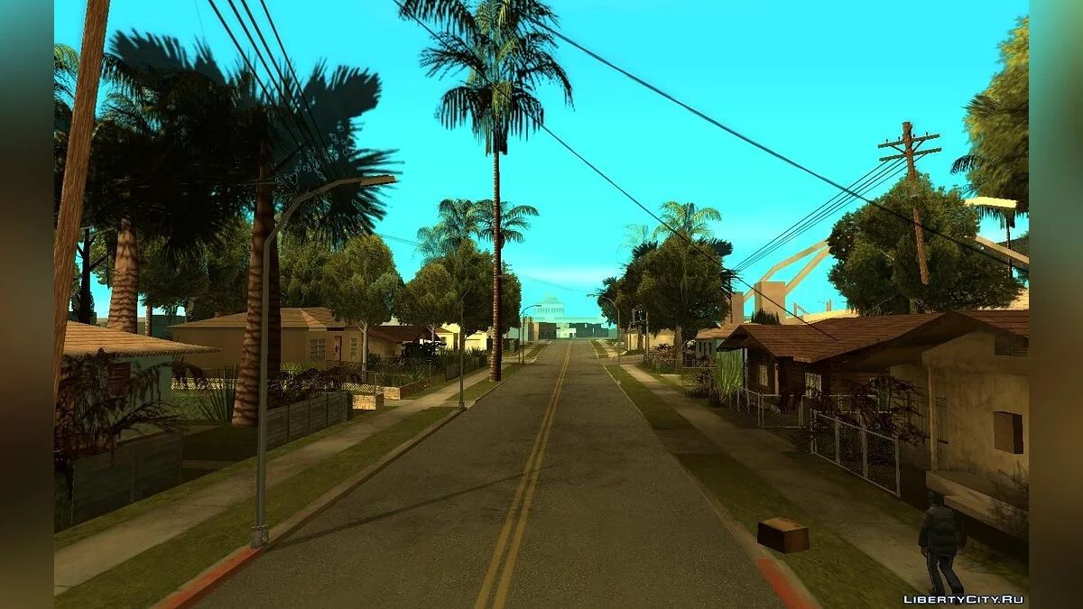 Зелений шматок v1.37 (більше дерев) / GTA San Andreas