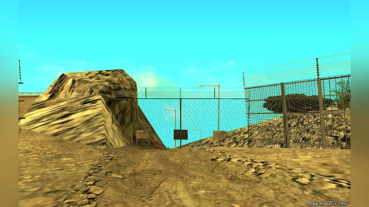 Camp de recherche sur les OVNIs au Mont Chiliad / GTA San Andreas