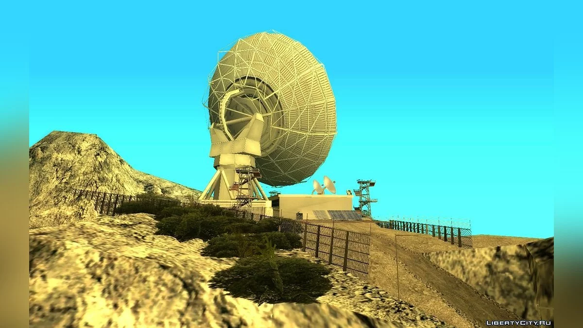 Camp de recherche sur les OVNIs au Mont Chiliad / GTA San Andreas