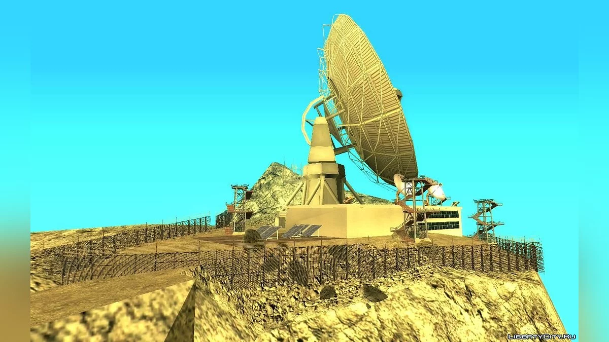 Camp de recherche sur les OVNIs au Mont Chiliad / GTA San Andreas