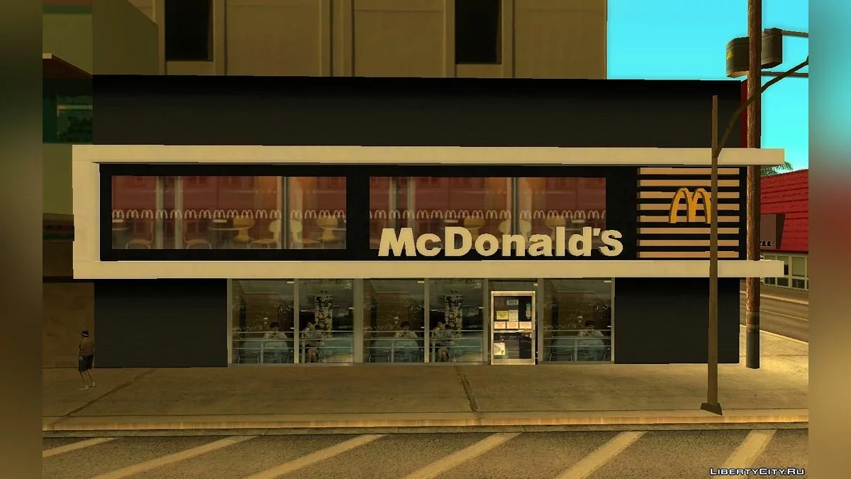 МакДональдс у Лас-Вентурасі / GTA San Andreas
