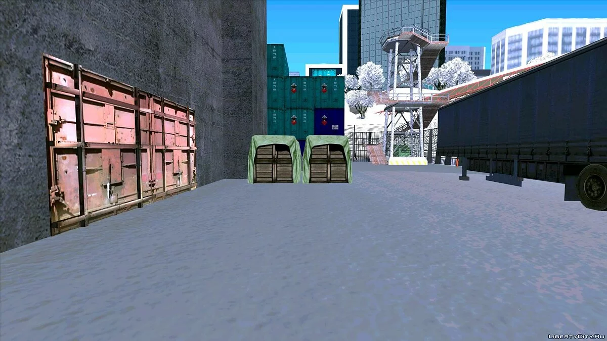 Оновлена військова база в Сан-Фіерро (РЕМЕЙК) / GTA San Andreas