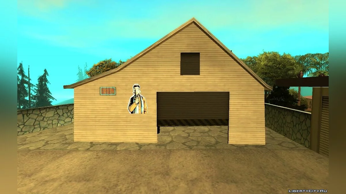 Nuevo mapeo cerca de la casa de CJ / GTA San Andreas