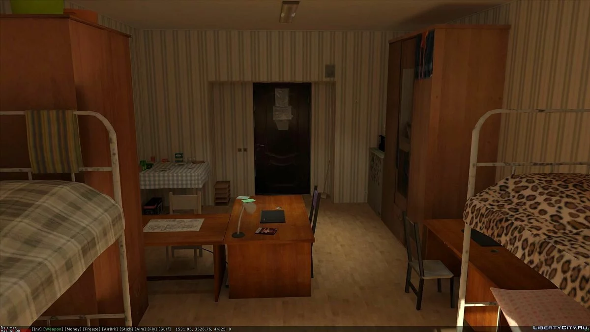 Інтер'єр гуртожитку / GTA San Andreas