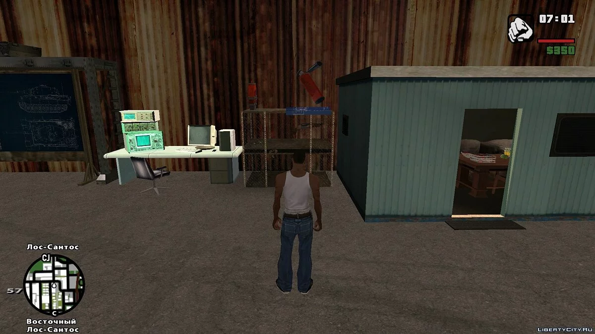 LAe2: Offene Garage Mod / GTA San Andreas