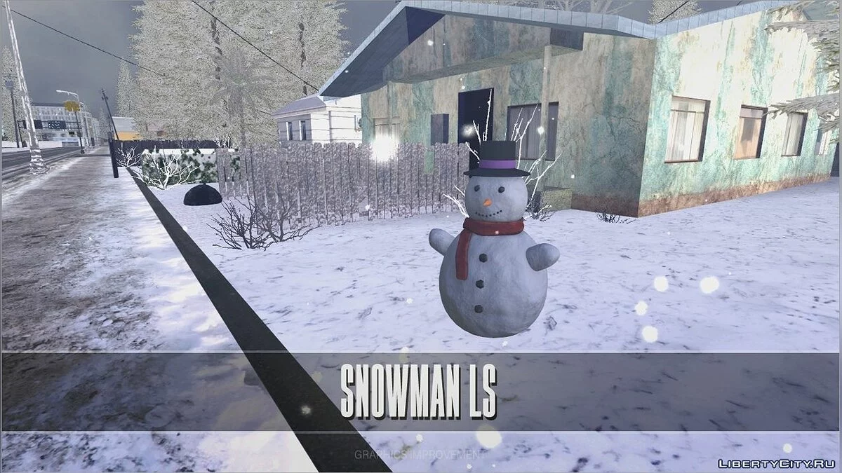 Snowman LS / +SA-MP - Снеговики / GTA San Andreas