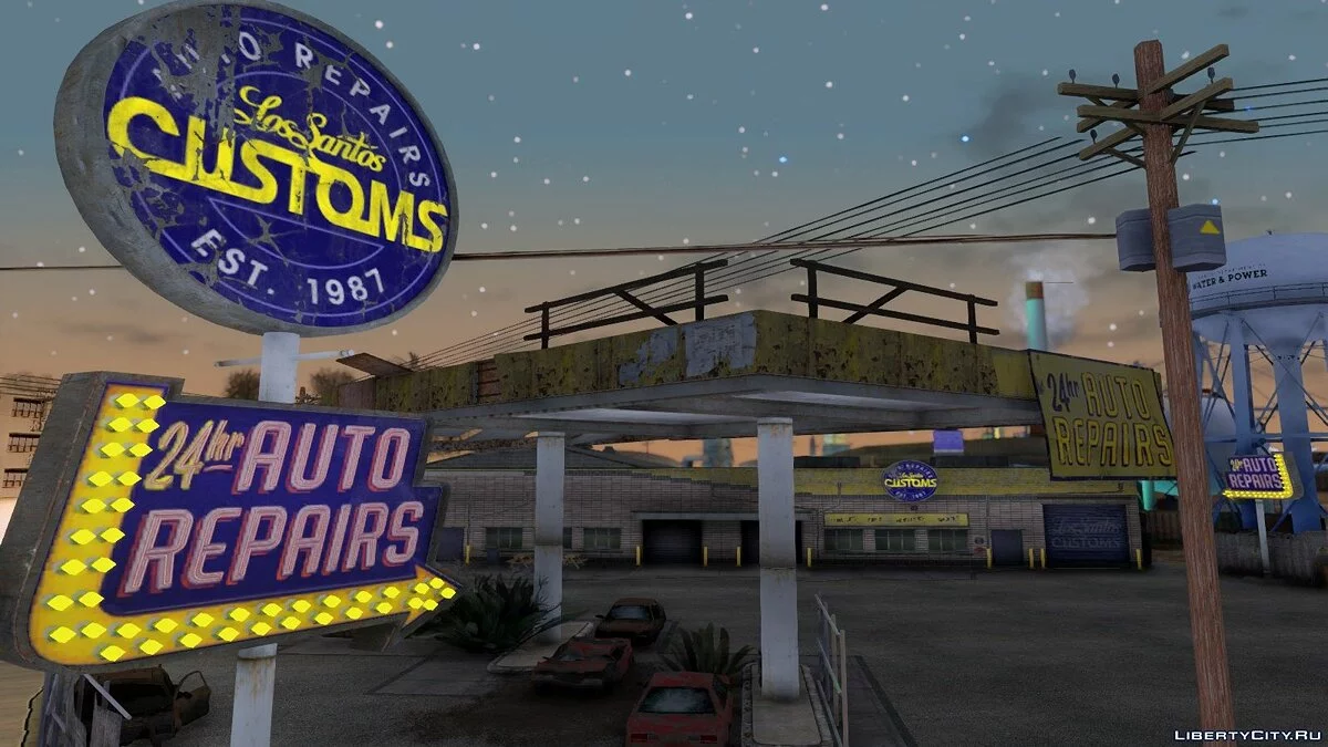 GTA 5 洛圣都改装店 / GTA San Andreas