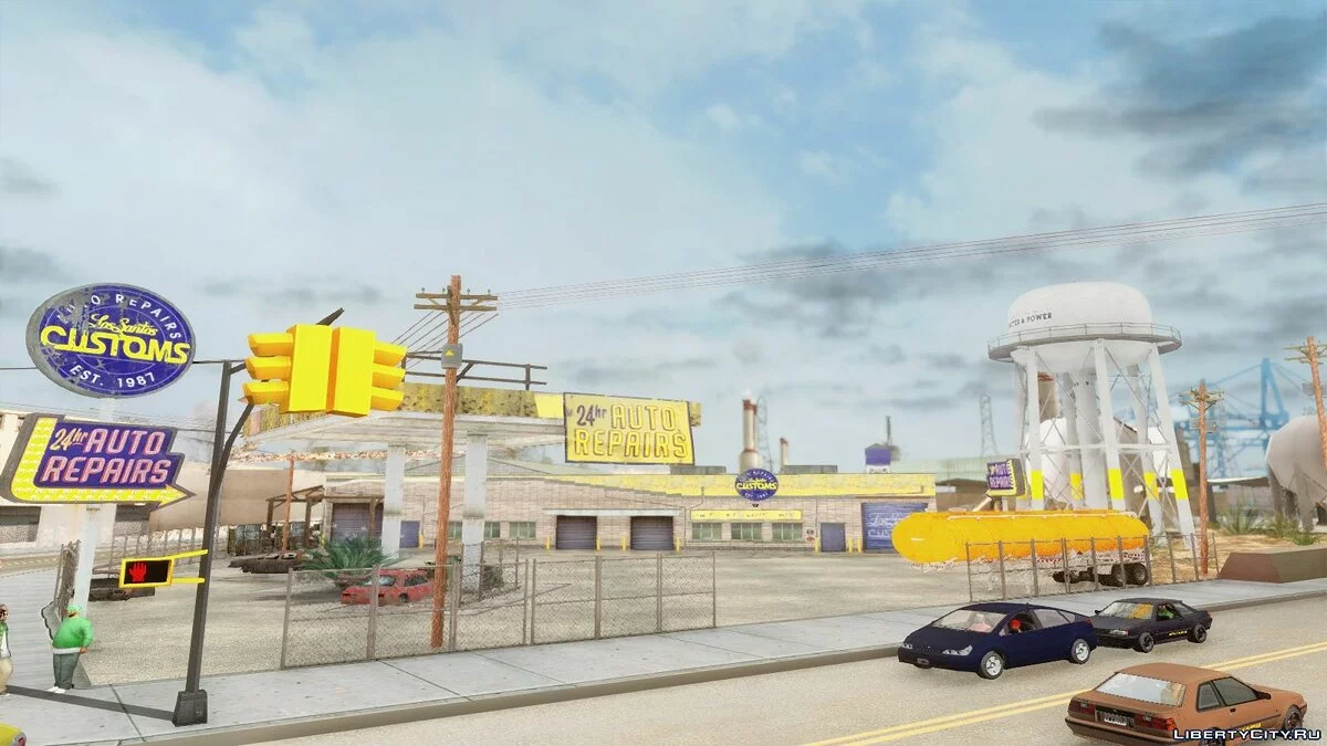 GTA 5 洛圣都改装店 / GTA San Andreas