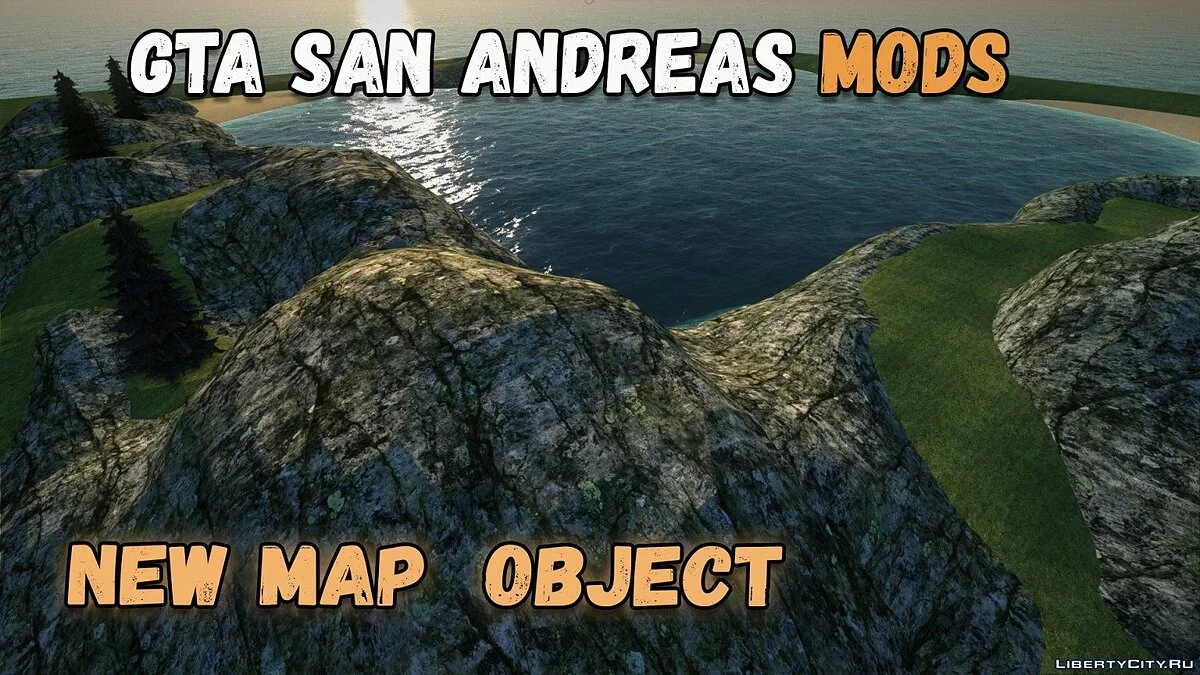 New Object for Map Creation "Lake 1" / GTA San Andreas